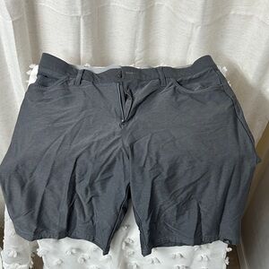 Adidas Light Gray Athletic Shorts